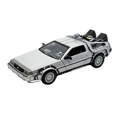 Miniature voiture - WELLY - 22443 - DeLorean Back to the Future I - échelle 1/24 - 19x6x6 cm