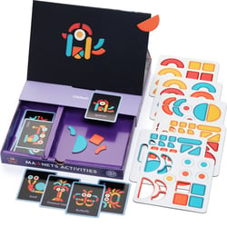 Coffret 92 formes magnétiques - Mideer