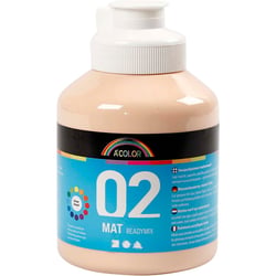 Peinture Acrylique mate A-Color - 500 ml - Chair