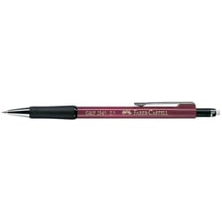 Porte-mine Faber-Castell Grip 1345 - Diamètre 0,5 mm - Rouge métallisé - Lot de 12
