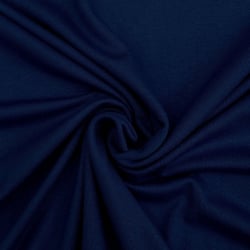 Tissu Jersey Viscose uni Bleu marine