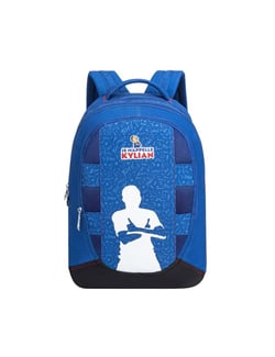 Mybagstory - Sac à dos Kylian bleu 2 compartiments