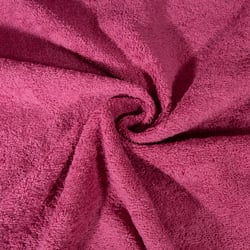 Tissu Eponge Premium 400 g/m² Lie de vin
