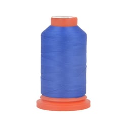 Bobine fil mousse polyester 1000m fabriqué en France pour surjeteuse bleu foncé
