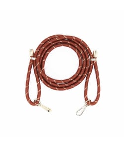 Cordon Chic sac ou pochette - 120 x 1 cm - DRAEGER Camel & Ivoire