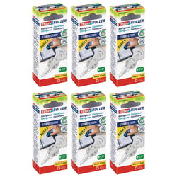 Ruban correcteur TESA EcoLogo Cassette Refill - Lot de 6 - 4,2 mm x 14 m