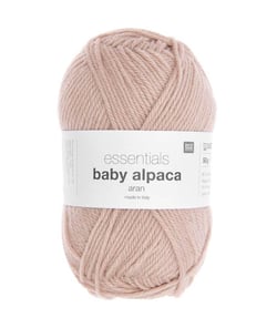 Fil exceptionnel à tricoter Essentials Baby Alpaca & Merino - Rico Design 02 Beige