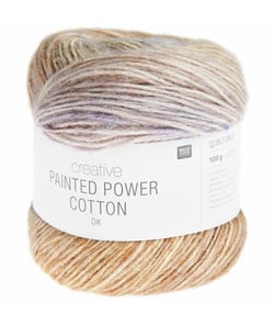 Creative Painted Power Cotton DK 100g de Rico Design : Couleurs vibrantes et douceur naturelle 12 Beach pebbles