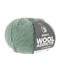 Pelote de Laine et Alpaga RESPECT - Wool Addicts 0092 Vert