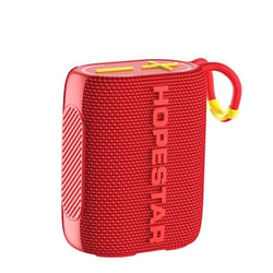 Enceinte Bluetooth Étanche IPX7 Son Haute-Fidélité Lecture TF AUX Mp3 Wav Rouge YONIS
