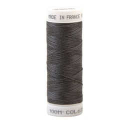 Fil à coudre polyester 100m made in France - gris acier 635