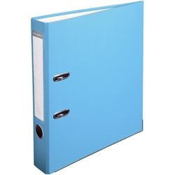 Classeur A Levier Polypro A4 - Dos De 50 Mm - Bleu Clair - Exacompta