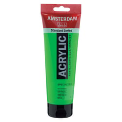Peinture Acrylique en tube - Vert reflex - 672 - Amsterdam - 250ml