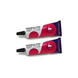 2 tubes de colle pour bijoux - Hasulith - Collier - Bracelet - Boucles d'oreille - 30ml