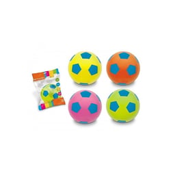 Ballon Mousse Football Fluo 20cm - Mondo