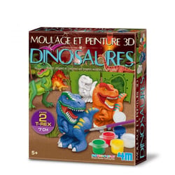 Moulage – Kit de moulage Dinosaure 3D - Graine Creative - Marron