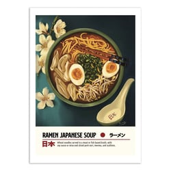 Affiche 50x70 cm - Ramen - Dionisis Gemos