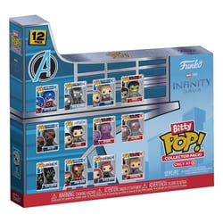 Marvel - Pack 12 figurines Bitty POP! Infinity Saga 2,5 cm - Funko