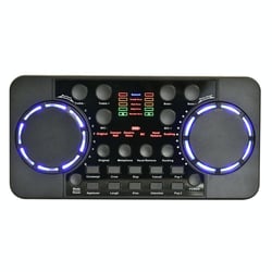 Carte Son Live Bluetooth Microphone Pour Enregistrement Et Chant Sans Fil YONIS