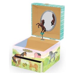 Boîte à Bijoux Musicale - Cheval avec petit tiroir - Giggle & Honey