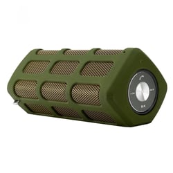 Enceinte Bluetooth Waterproof 10W Portable Avec Power Bank 5200mAh et Micro Intégré Vert YONIS