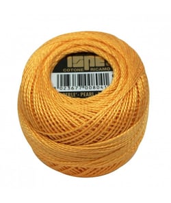 Coton perlé ISPE N°8 - 10GR - Distrifil 303 Jaune de naples