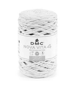 Coton recyclé ECO VITA 4 (250gr) ! - Dmc - certifié Oeko-Tex 100 Blanc