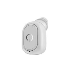 Ecouteur Bluetooth Invisibles Sans Fil Réduction De Bruit Longue Autonomie Blanc YONIS
