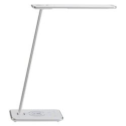JAZZ lampe pliable LED blanc/gris métal
