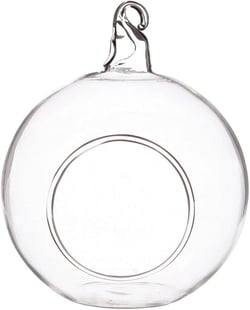 Boule verre ouverte Graine Créative - Verre - Référence 22453 - Incolore - 8 cm