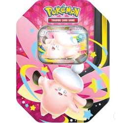Pokebox méga mélodelfe ex 320 - méga clair de lune - carte à collectionner pokemon française - boite métal - ASMODEE