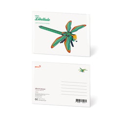 CARTE POSTALE LIBELLULE