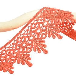 Bobine 13,7m guipure gothique 47mm Orange