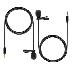 Pack de 2 micros cravate filaires T'nB - Influence - Noir