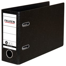Classeur à levier carton A5 à l'italienne - Noir - x 20 - Falken