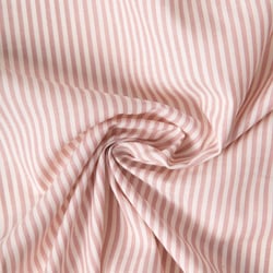 Tissu Coton Viscose Ruth rayé Beige