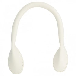 Lot de 2 anses de sac modernes 38 cm blanc