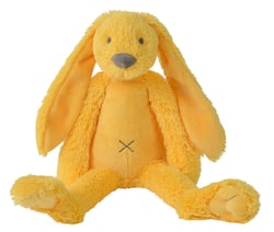 Peluche Lapin Richie jaune 38 cm - Happy Horse