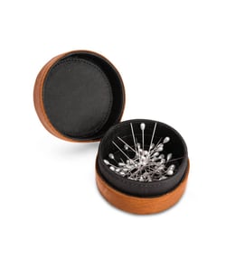 Boite magnétique pour aiguilles, épingles - Emeli - MUUD Whisky taille n°Hauteur: 4 cm et Diamétre: 8 cm