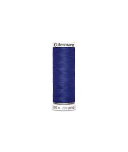 Fil à Coudre 100% polyester 200m - Gütermann 218 Bleu