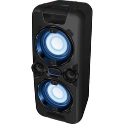 Enceinte audio sans fil - SSS 3800 - 60 W - 30 radios FM - Bluetooth - Lumieres LED clignotantes - Noir