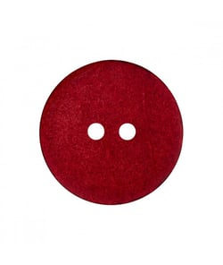 Carte de 2 boutons Coco 23mm Bordeaux - Union Knopf Rouge