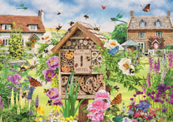 Puzzle 1000 pièces - L'Heure Du Thé : Une Maison Pour Les Abeilles - Trefl