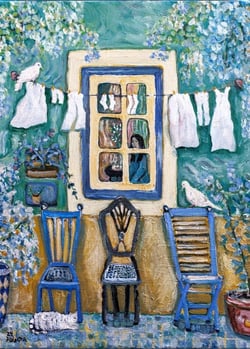 Puzzle 500 pièces - Vieux Fauteuils - Grafika