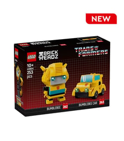 LEGO BrickHeadz - Robot et véhicule Bumblebee 40804