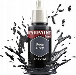 Peinture de guerre - ARMY PAINTER - Fanatique - Gris profond - Séchage rapide - Garantie 2 ans