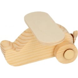 Avion 10x10x5 cm - bois - Artemio