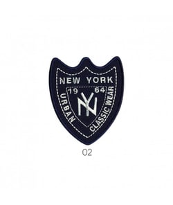 Ecussons Thermocollant New York Urban 6 X 7 cm - Mediac Bleu