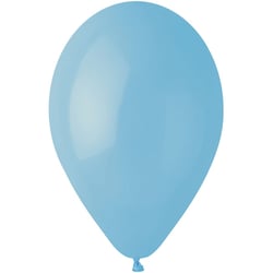 10 Ballons Bleu pastel Mat Ø30cm