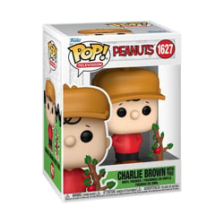 Joyeux Noël, Charlie Brown ! - Figurine POP! Charlie Brown 9 cm - Funko